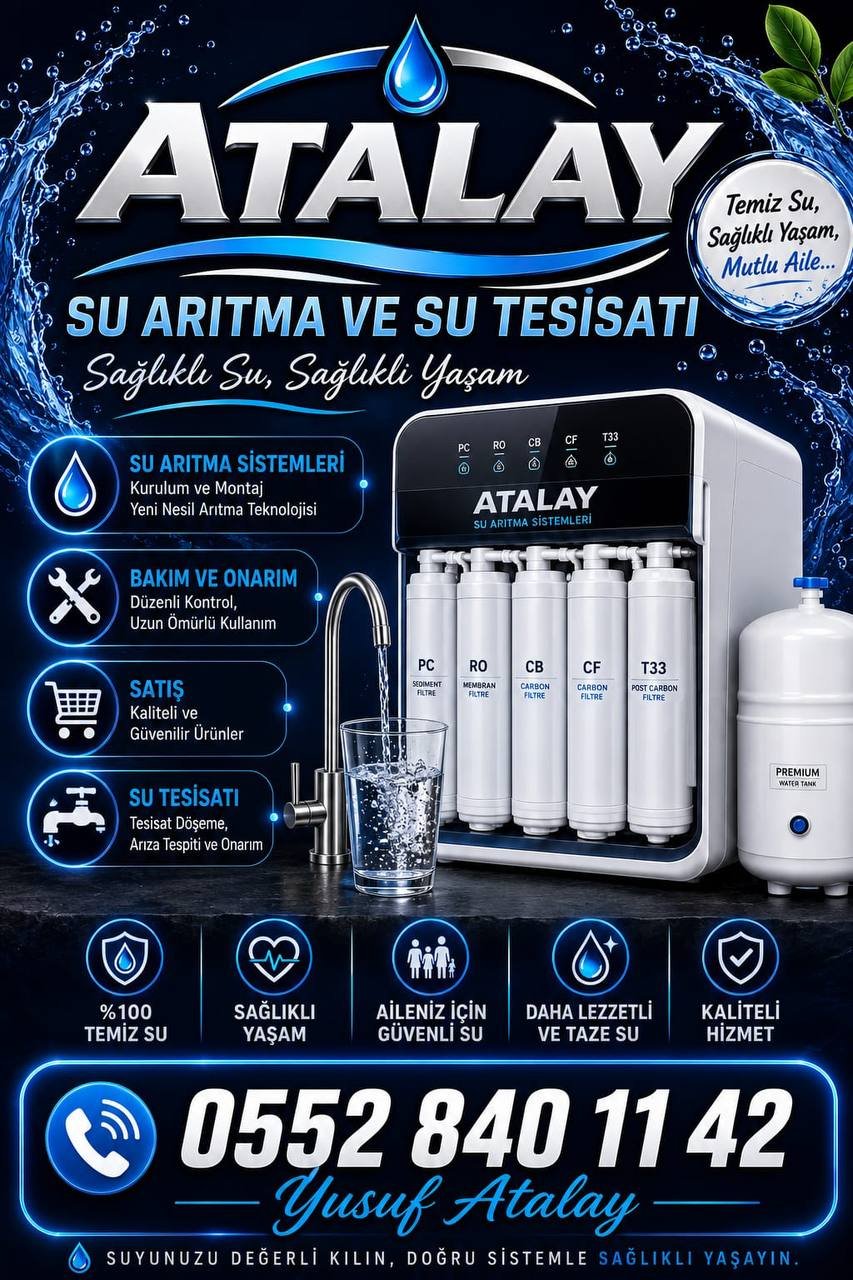 Atalay Su Arıtma ve Su Tesisatı